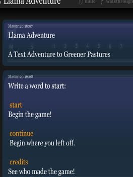 Llama Adventure